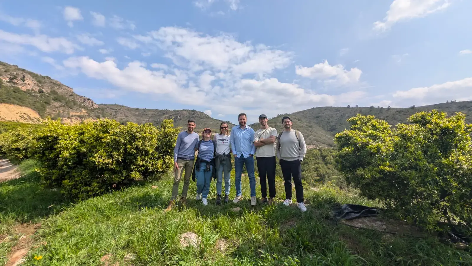 Greenda Team in Spain